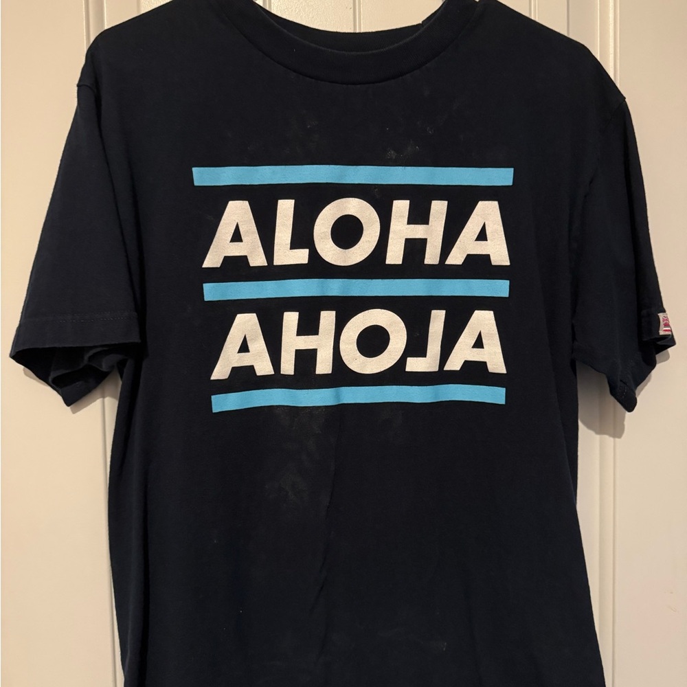 Aloha Hawaiian Style Graphic Tee